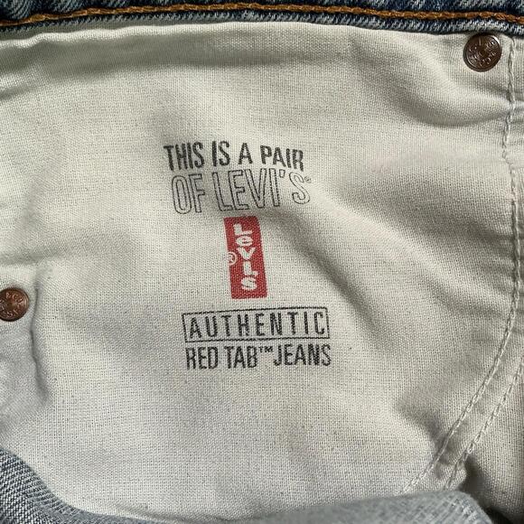 VINTAGE Levi’s 560 Jeans Red Tab 34x30 Light Wash USED SHIPS ASAP - Picture 7 of 9